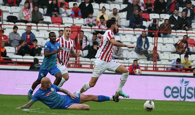 Trendyol Süper Lig: Antalyaspor: 0 - Çaykur Rizespor: 0