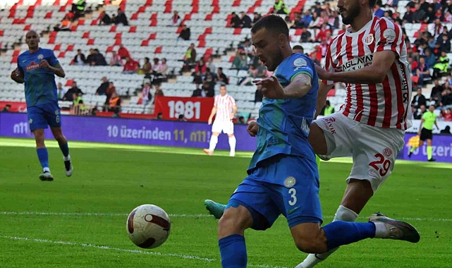 Trendyol Süper Lig: Antalyaspor: 0 - Çaykur Rizespor: 0