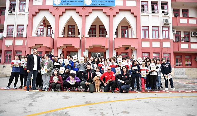 Zeyna&#039;dan öğrencilere afet tatbikatı