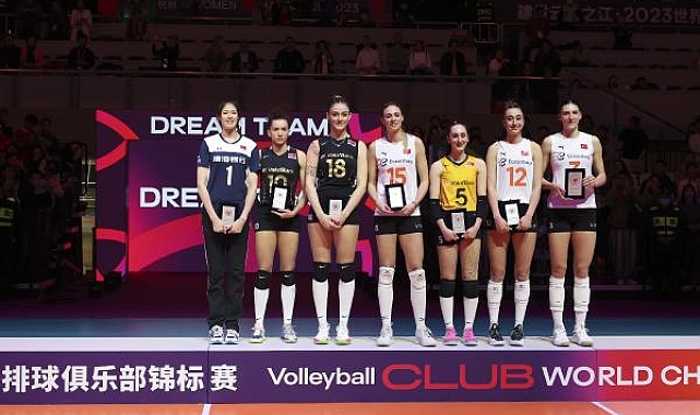 2023 FIVB Kadınlar Dünya Kulüpler Şampiyonası'nın rüya takımı belli oldu