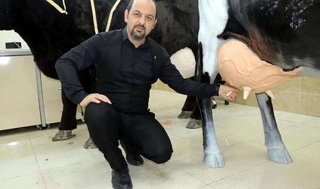 3D yazıcı ile modellenen 'simülatör inek' üretildi