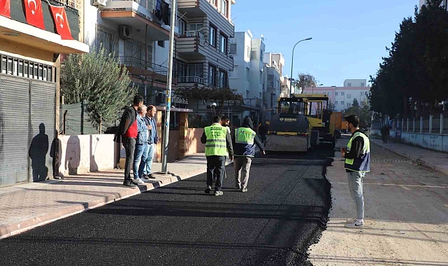 Akdeniz'de yollar yenileniyor