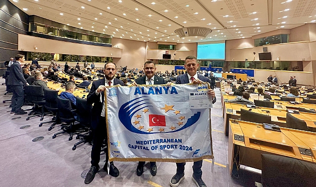 Alanya'ya 2024 Akdeniz Spor Başkenti Ödülü