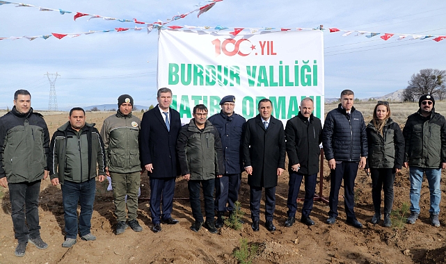 'Amacımız daha yeşil Burdur oluşturmak'