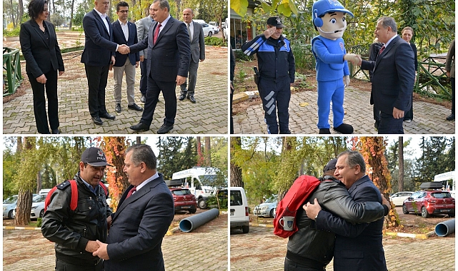 Antalya emniyetinden anlamlı organizasyon