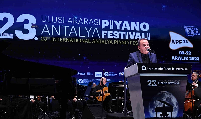 Antalya Piyano Festivali'ne muhteşem açılış