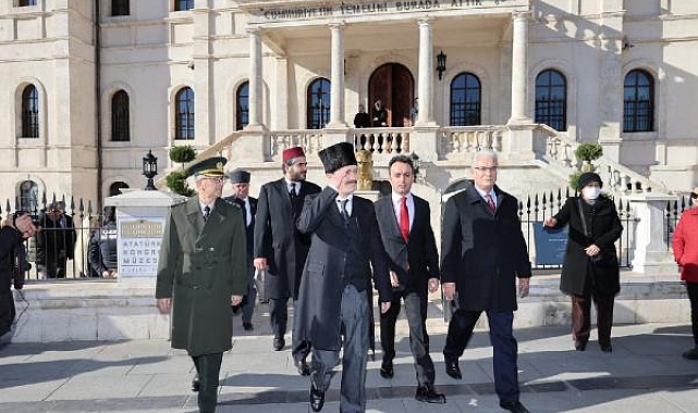 Atatürk'ün Sivas'tan ayrılışı, 104'üncü yıl dönümünde canlandırıldı
