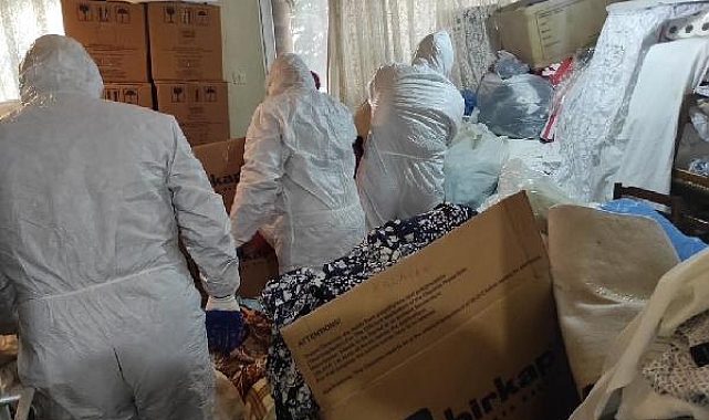 Bir evden 45 ton çöp çıkar mı?