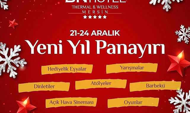 BN Hotel, yeni yılı 'yılbaşı panayırı' ile karşılıyor