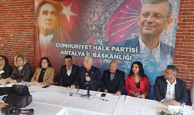 CHP Antalya İl Başkanı Kamacı basınla buluştu
