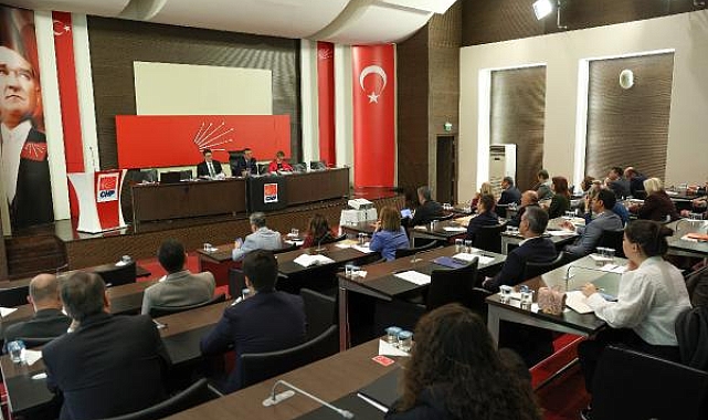 CHP'de Parti Meclisi toplandı