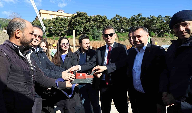 Cikcilli Mahallesi'nde 12 sınıflı yeni anaokulu için temel atıldı