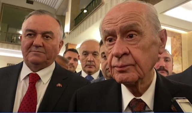 Devlet Bahçeli: Bunlar keçeyi suya atmışlar