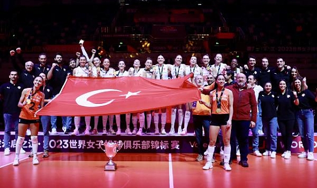 Eczacıbaşı 3'üncü kez dünya şampiyonu