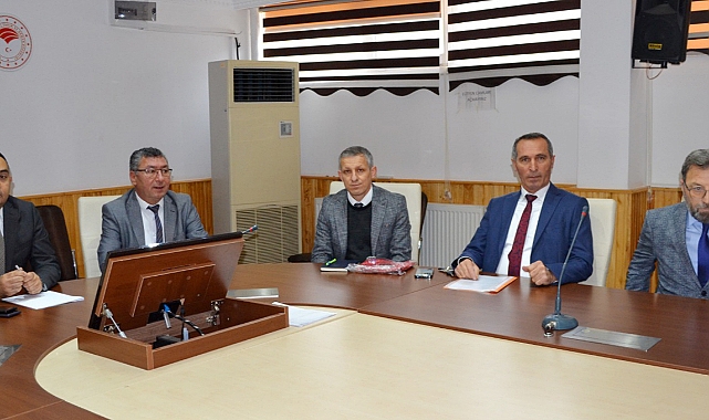 Eğirdir'de İdare Şube Başkanları Toplantısı yapıldı