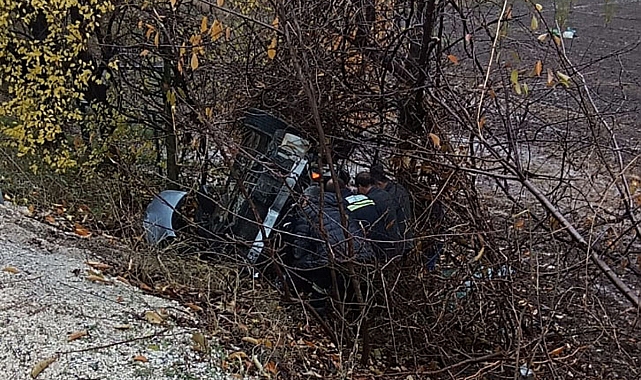 Eğirdir&#039;de kaza: 2 yaralı