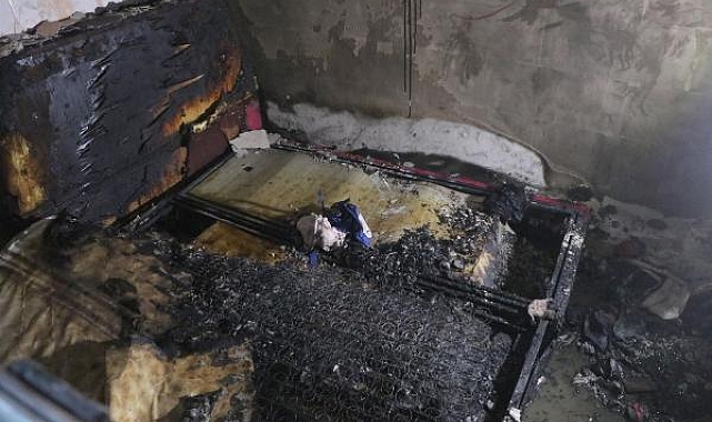 Elektrikli battaniyeden çıkan yangında ölen minik Masal toprağa verildi