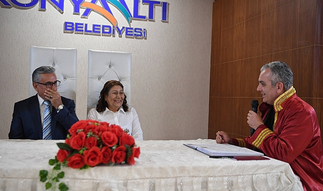 Esen personelinin nikâhını kıydı