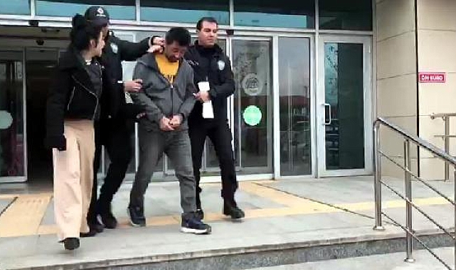 Eski eşini tabancayla rehin alan şüpheli tutuklandı, kızı ağladı