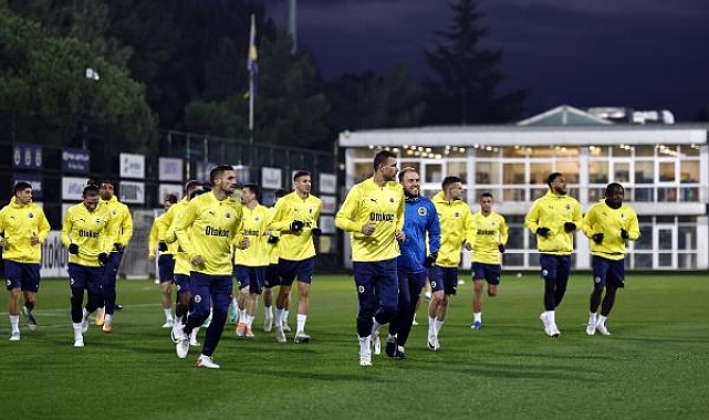 Fenerbahçe, Spartak Trnava maçı hazırlıklarını tamamladı