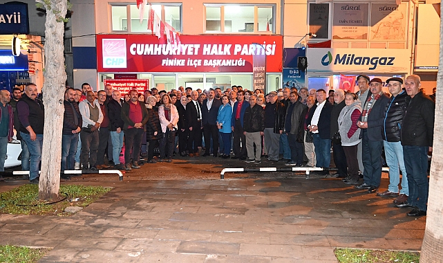 Geyikçi; 5 yılı değerlendirdi ve Finike için çalıştık dedi