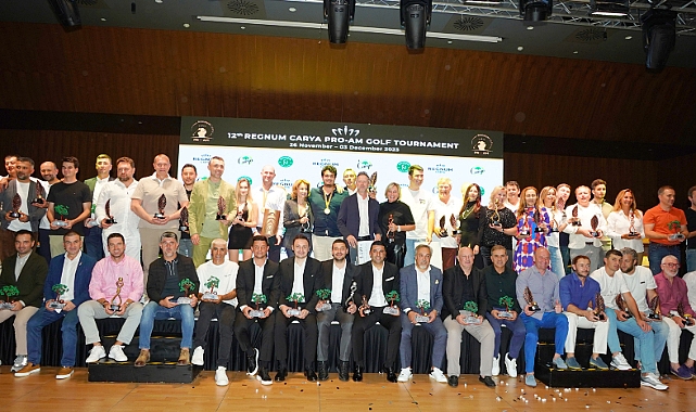 Golf turnuvası sona erdi