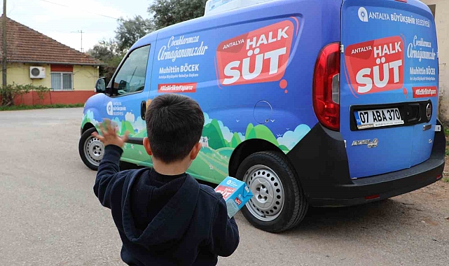 Halk Süt Projesi&#039;nden 23 bin 116 çocuk faydalandı