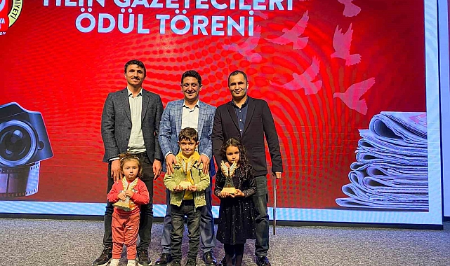 İHA muhabirleri ödüllerini törenle aldı