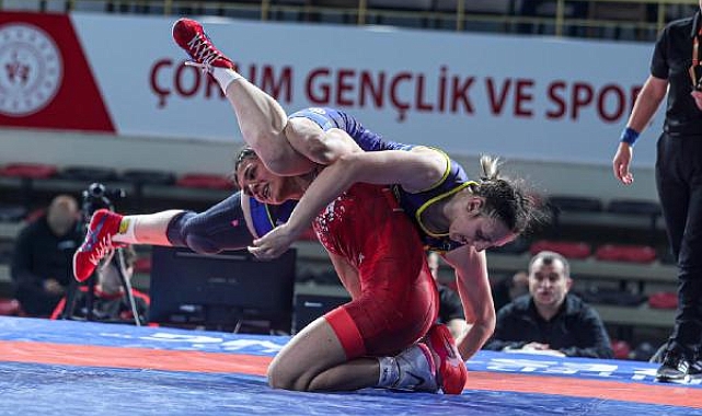 Kadınlar Türkiye Güreş Şampiyonası sona erdi