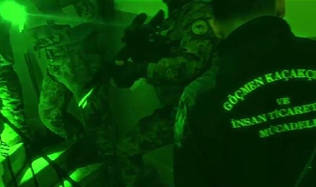 'Kalkan-4' operasyonlarında 37 ilde 4 bin 568 düzensiz göçmen yakalandı