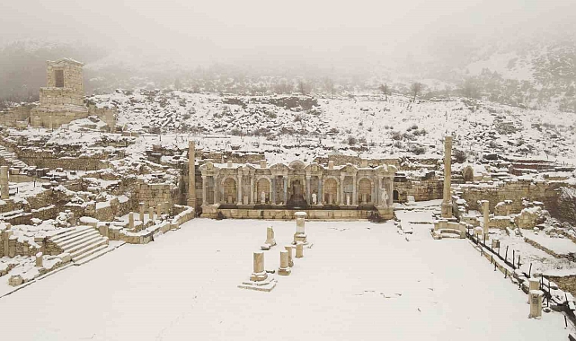 Karların içindeki aristokratlar şehri Sagalassos