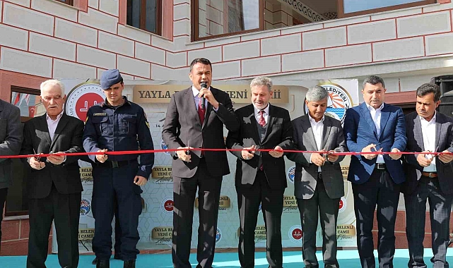Kaş Yayla Belenli Yeni Camii açıldı