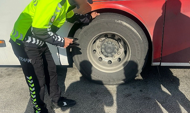 Kış lastiği uygulamasında 81 araca ceza