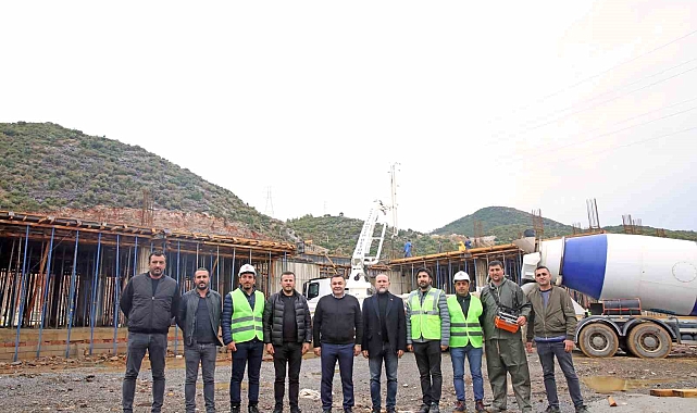 Konaklı Spor Kompleksi'nde sosyal tesisler yükseliyor