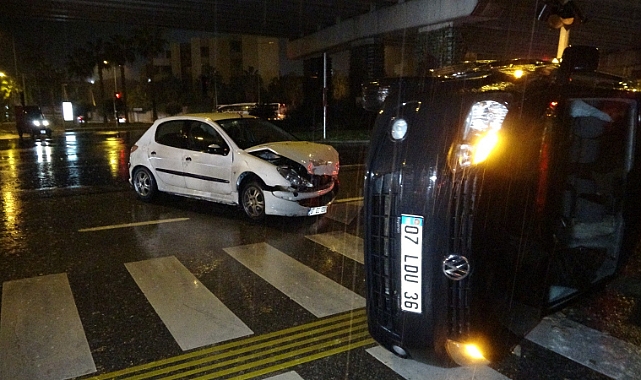 Kural ihlali kazayı getirdi