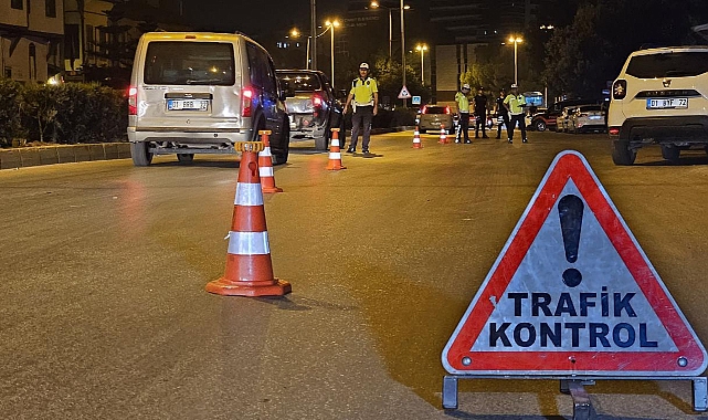 Kurallara uymayan sürücülere ceza yağdı