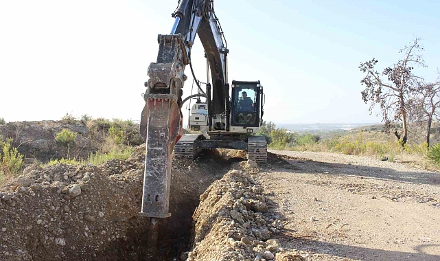 Manavgat Yukarı Işıklar'ın su sorunu çözülüyor