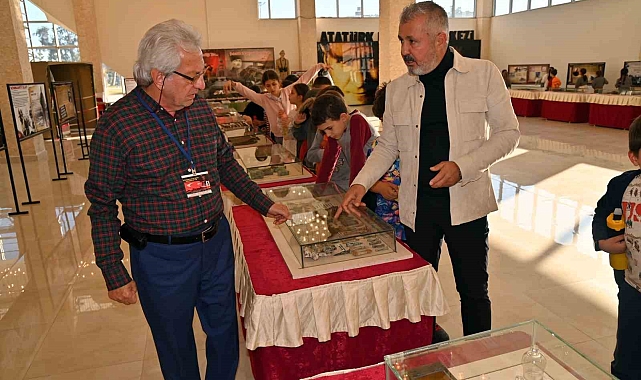 Manavgat'ta gezici Çanakkale müzesine yoğun ilgi