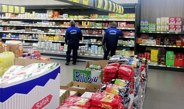 Market fiyat, etiket ve gramaj denetimi