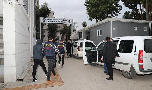 Mersin'de telefon dolandırıcılığına 4 tutuklama