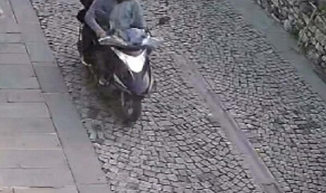 Motosiklet hırsızı, kameradan belirlenip yakalandı