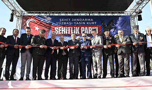 Muratpaşa'da Şehitlik Parkı törenle açıldı