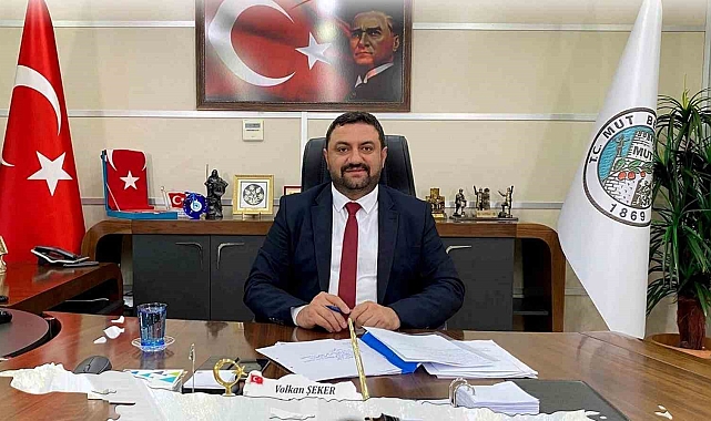Mut Belediye Başkanı Volkan Şeker başkanlığa yeniden talip oldu