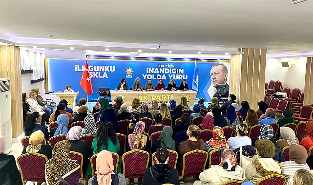 Özboz kadınlarla buluştu