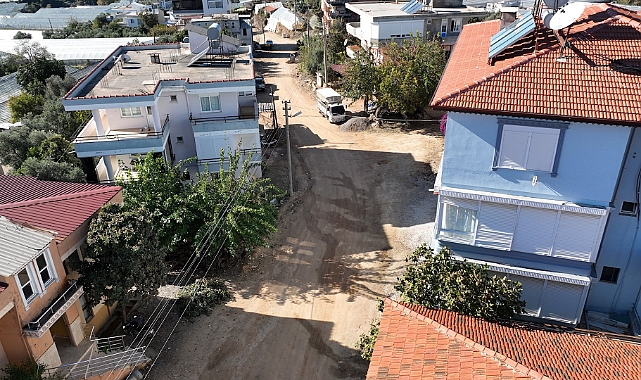 Payallar'dan Emişbeleni'ne yeni transit yol