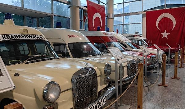 Sağlık hizmetinde evrim bu müzede; 1'inci Dünya Savaşı'ndaki ambulans da sergide