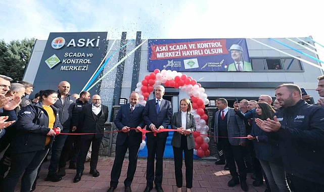 SCADA Kontrol Merkezi açıldı, hedef yılda 40 milyon metreküp su tasarrufu