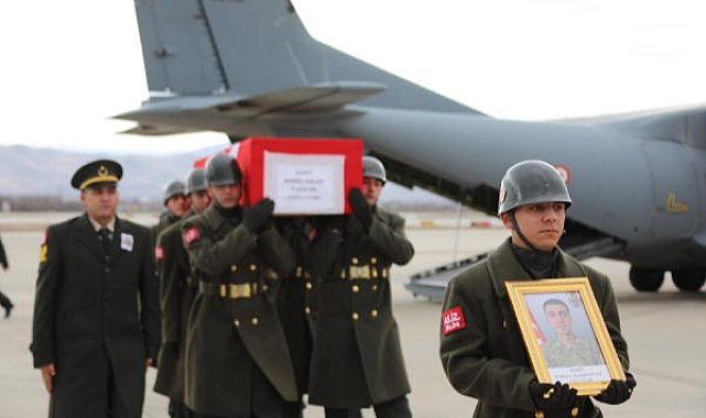 Şehit Kemal Aslan, son yolculuğuna uğurlandı