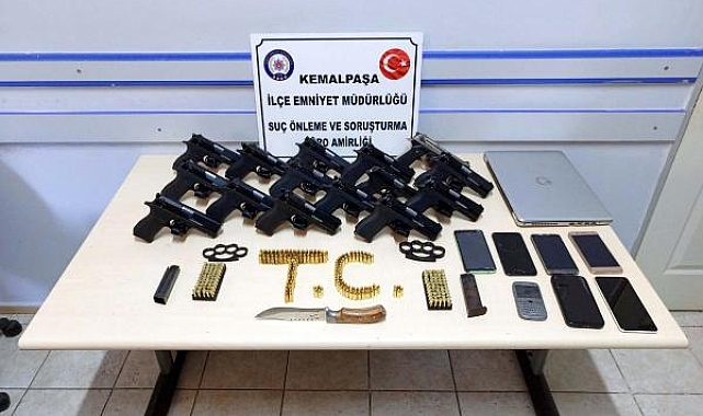 Silah ticareti yapan çete çökertildi: 2 tutuklama