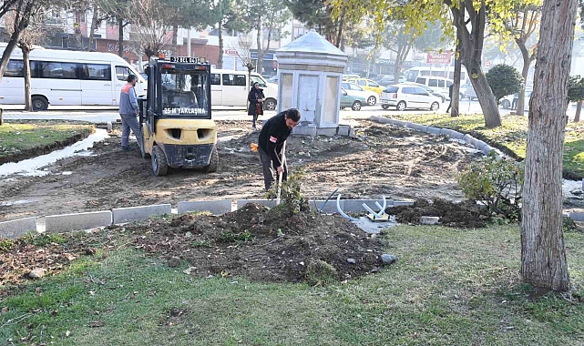 Soner Toros Basın Parkı yenileniyor